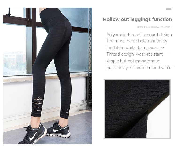 hollow out leggings - Activewear manufacturer Sportswear Manufacturer HL