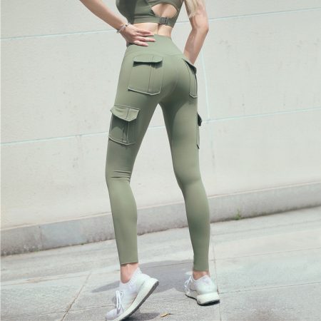 Cargo yoga pants - Activewear manufacturer Sportswear Manufacturer HL