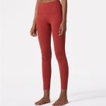 Running leggings with pockets slim exercise pants with naked feeling