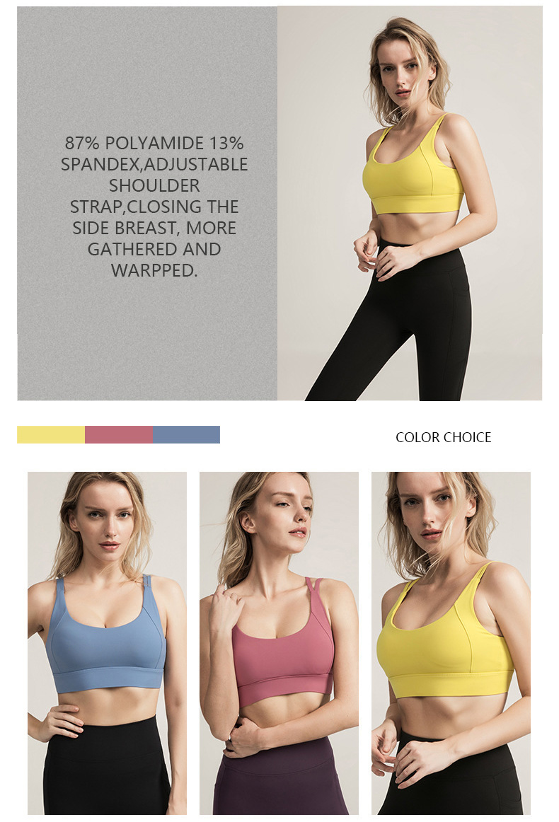 Open back sports bra - Activewear manufacturer Sportswear Manufacturer HL