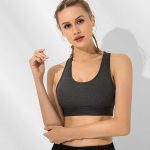 sports bra with back closure