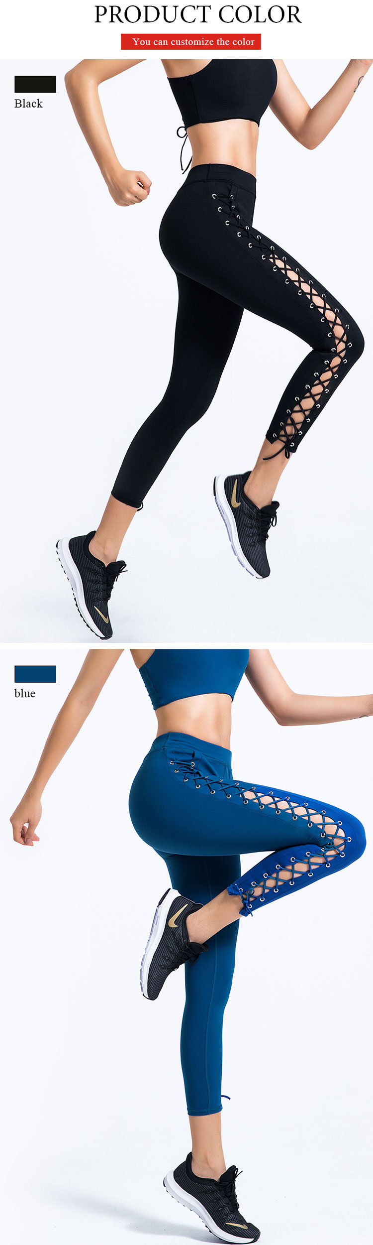 Shaping yoga pants - Huallen Sportswear Manufacturer