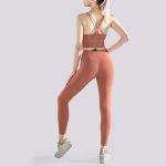 Ruched gym leggings