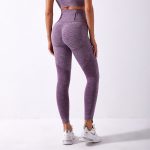 Seamless high waisted gym leggings