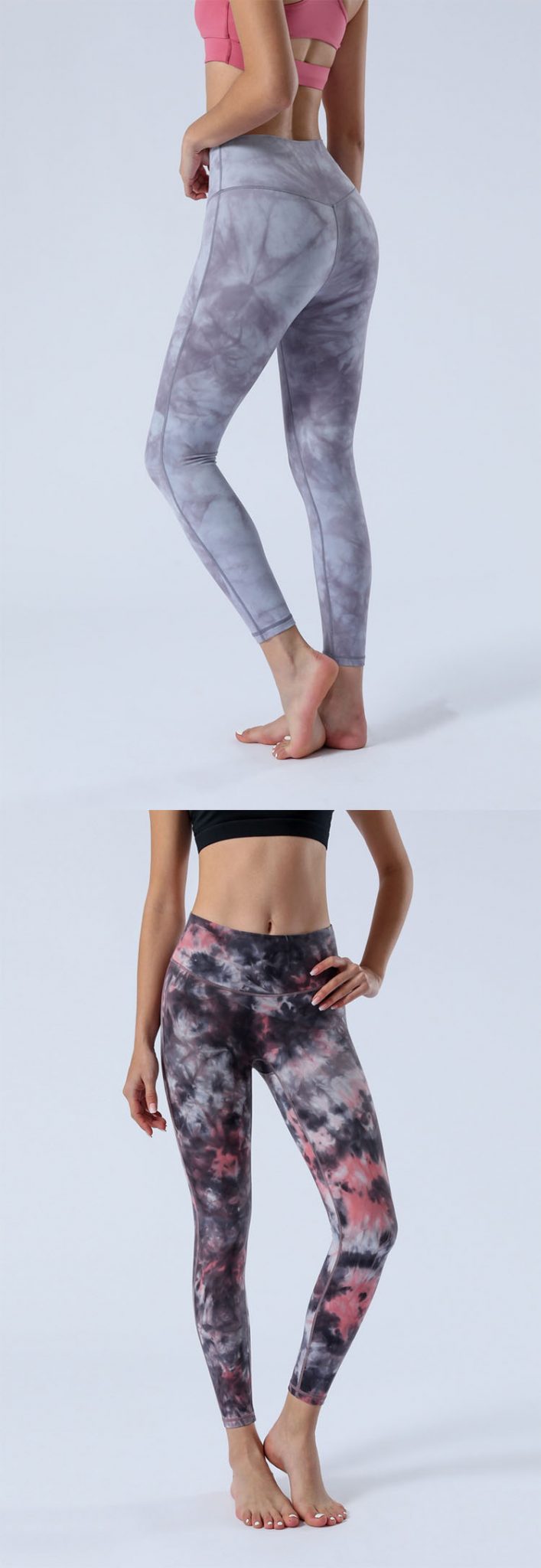 Kamo Fitness High Waisted Yoga Pants 25 Inseam Ellyn Leggings Butt Lifting  Tie Dye Soft Workout Tights