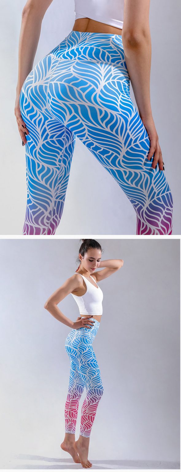 colourful workout leggings