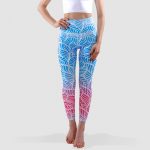 Colorful workout leggings