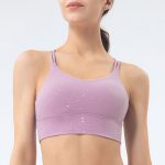 crossover sports bra