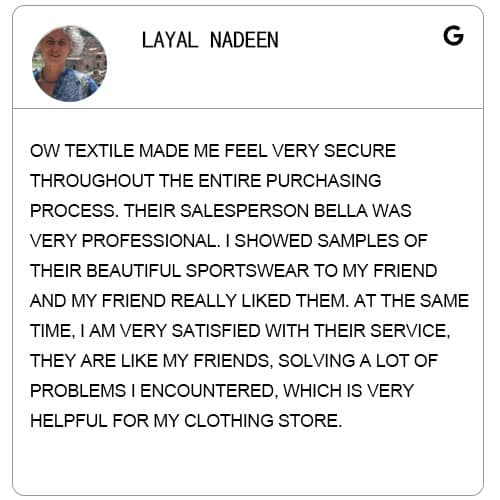LAYAL NADEEN OUR CUSTOMER SAID HERE HAVE BEST SERVICE FOR THEY OWN