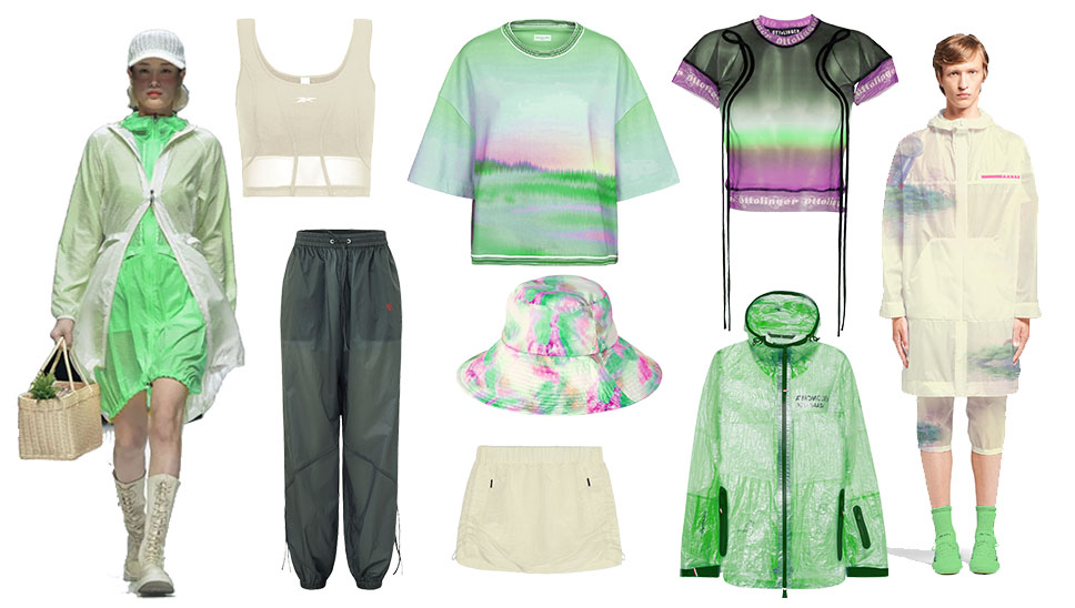 Reconstructing the Oasis-Combination of goods of sportswear