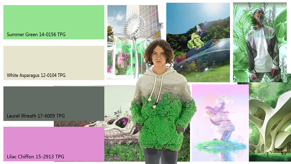 Reconstructing the Oasis-Theme Inspiration for sportswear