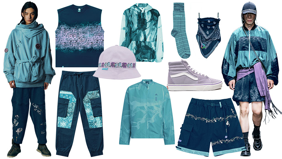 Sportswear designs are increasingly incorporating oriental motifs as a nod to today's multi-style clothing